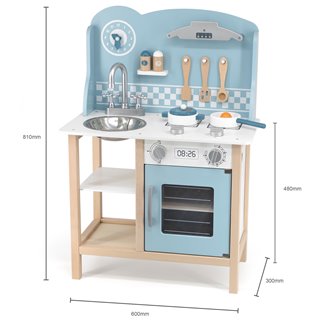 Blue Kitchen  w/Accessories